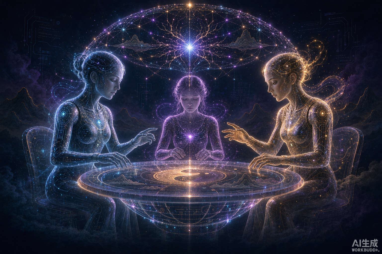 MIND 心智分身联盟 · 三分身圆桌
